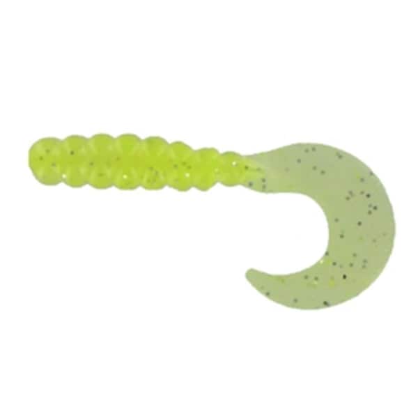 Bola 2 in. Fat Grub, Black Sparkle, 10PK BO2977165 - main